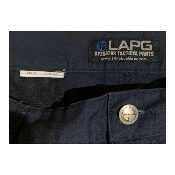 Men's LAPG (LA Police Gear) Operator Teflon Rip Stop Tactical Pants Size 38x31 - Picture 5 of 6
